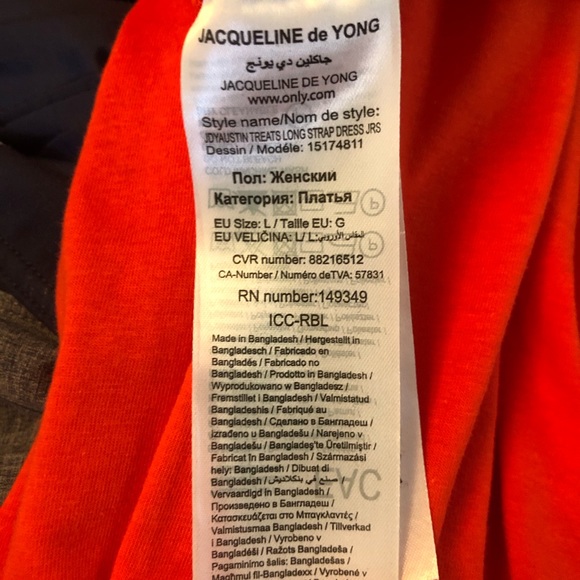 Orange maxi dresss - Picture 5 of 5